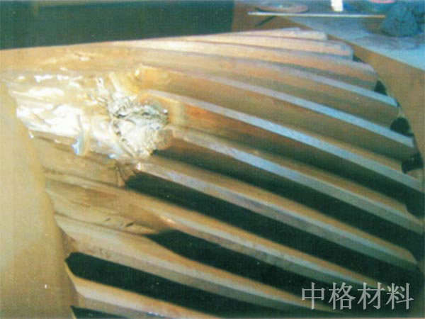 礦山機械大型齒輪修復前